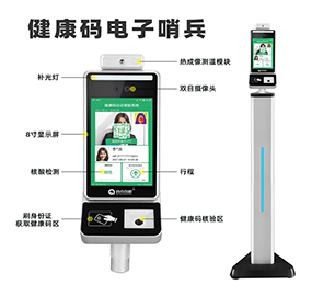 “电子哨兵”人车合一防疫专用出入口管理系统