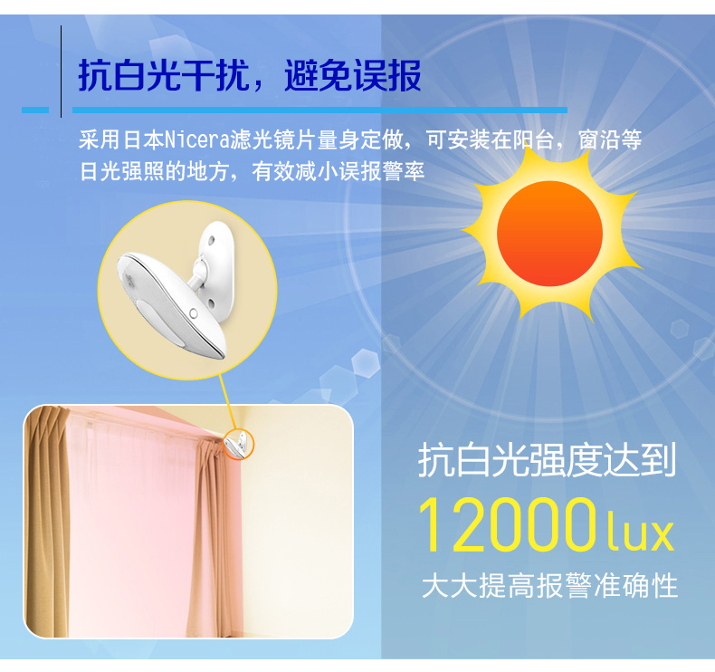 红外幕帘传感器|入侵报警探测器|红外报警器