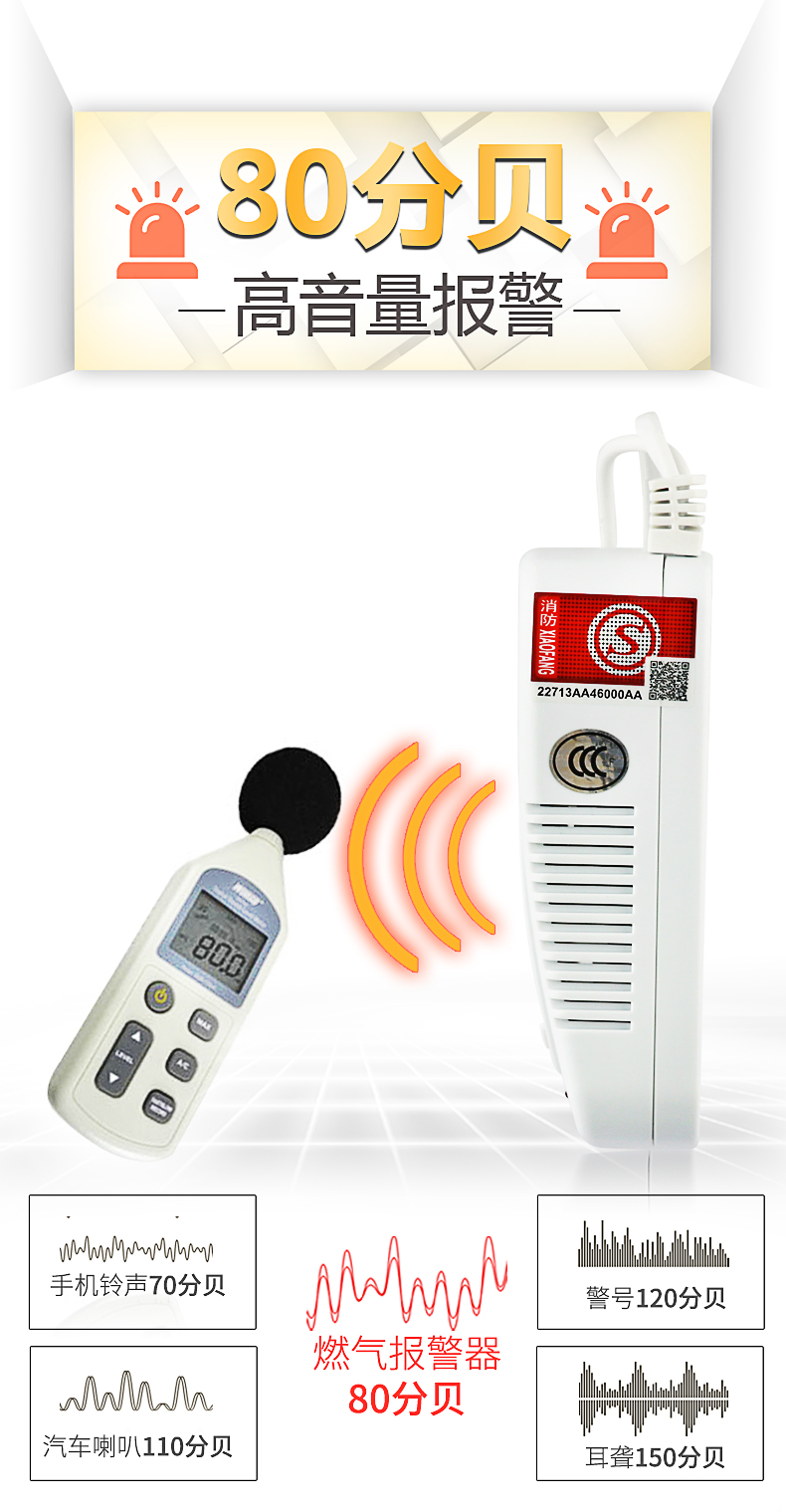 家用燃气报警器|燃气泄漏报警器|燃气报警自动断气