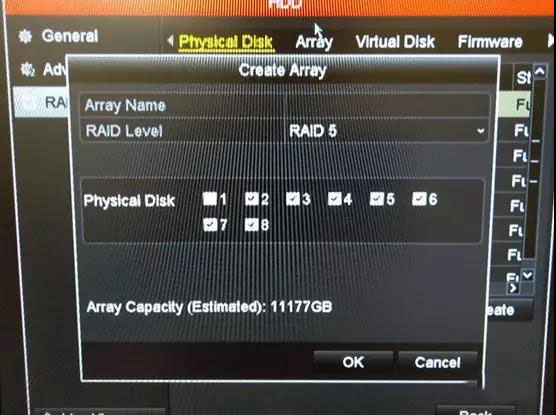 海康威视硬盘录像机创建Raid实例详解
