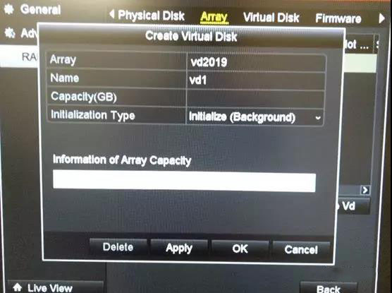 海康威视硬盘录像机创建Raid实例详解