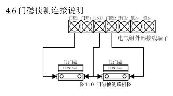 门禁系统的设备接线