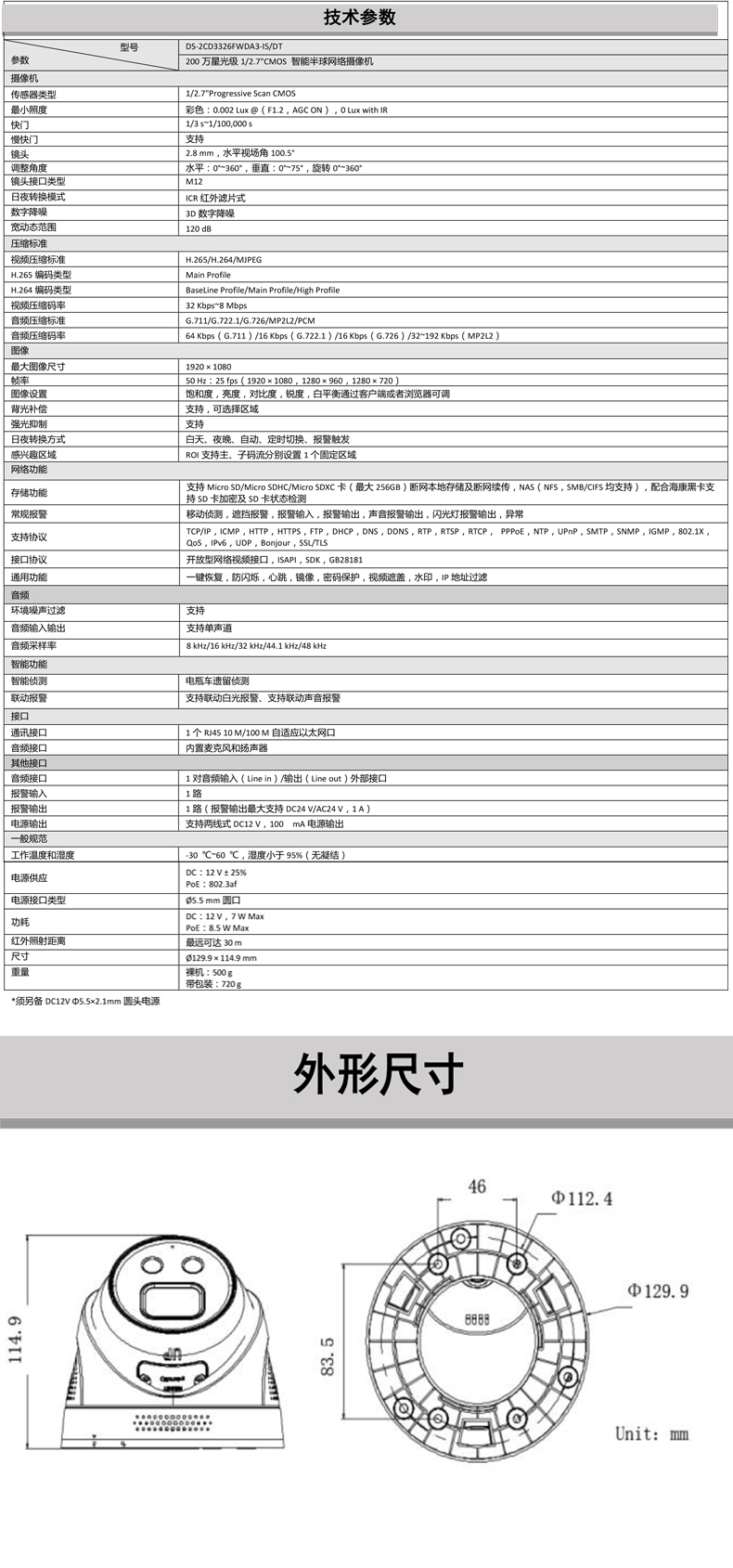 禁止电瓶车电梯监控报警摄像头