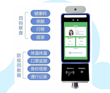 “电子哨兵”人车合一防疫专用出入口管理系统